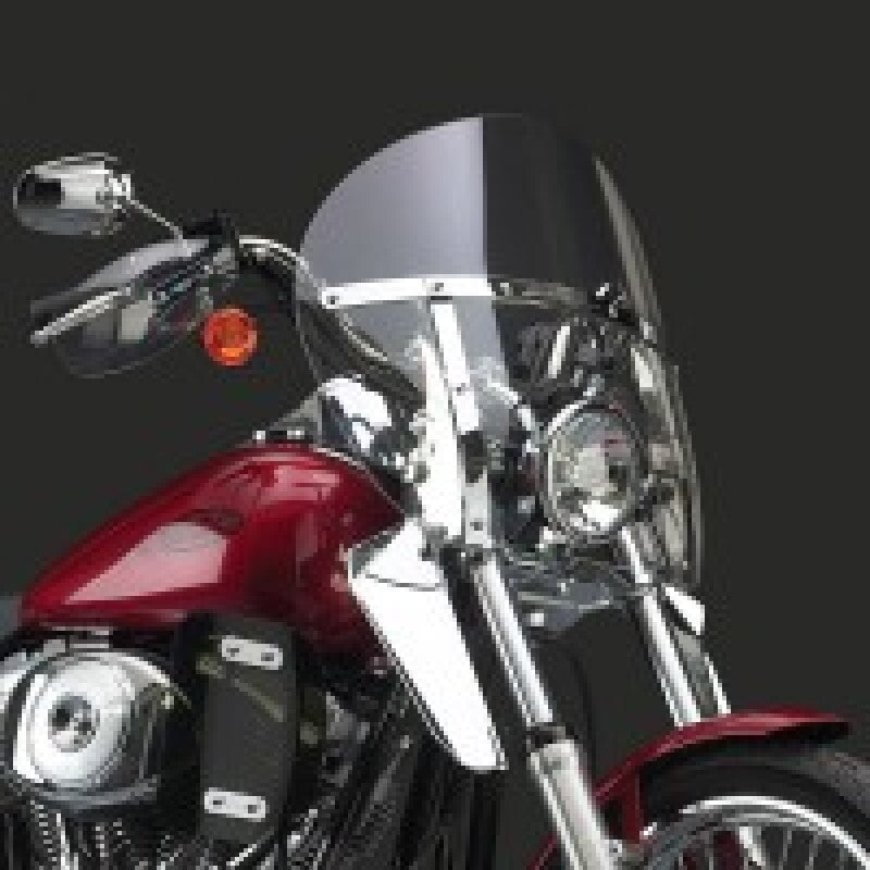 National Cycle 80-05 Harley Davidson FX Wide Glide/ 84-12 FXST Softail SwitchBlade Chopped-Clear N21419A N21419A User 1