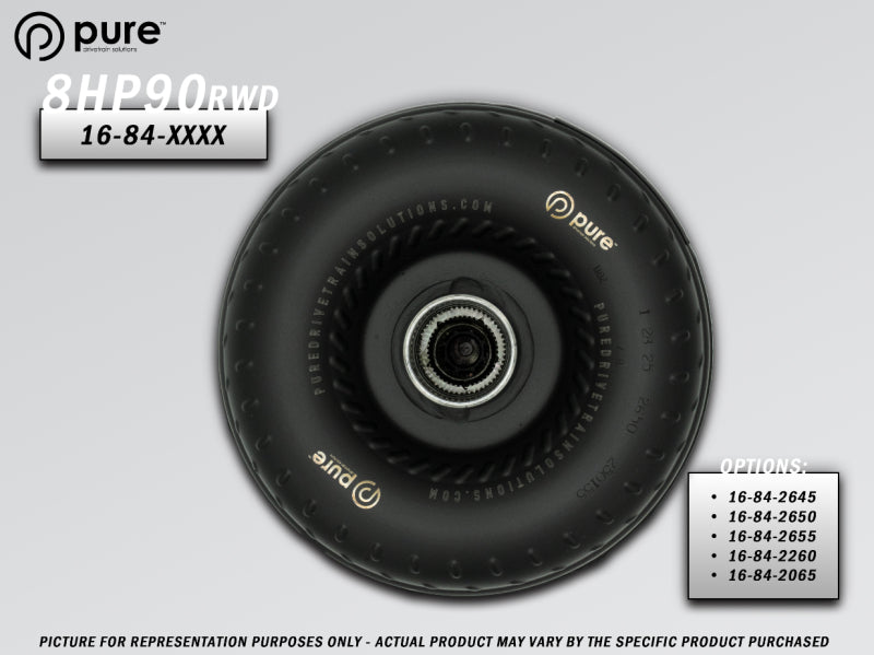 Pure Drivetrain Solutions PDS Billet Race Torque Converter Drivetrain Torque Converters main image