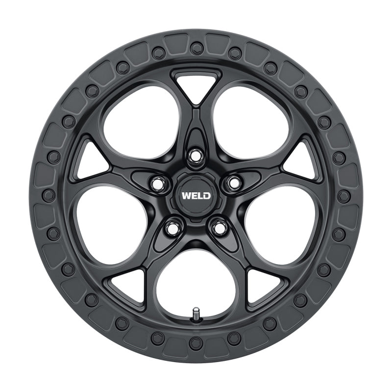 Weld Off-Road W108 17X9.0 Ledge 5X127 ET00 BS5.00 Satin Black 71.5 W10879075500 W10879075500 Photo - Primary