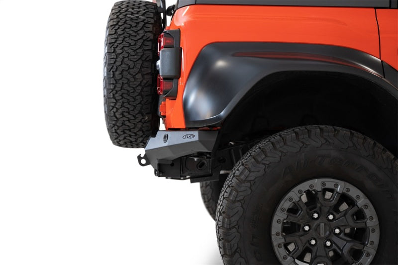 Addictive Desert Designs ADD 22-23 Ford Bronco Raptor Bomber Rear Bumper R260141090103 R260141090103 Photo - Mounted