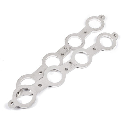 Stainless Works Chevrolet LS1/LS6 Round Port Header 304SS Exhaust Flanges 1-5/8in Primaries HFLS1163 HFLS1163 Photo - Primary