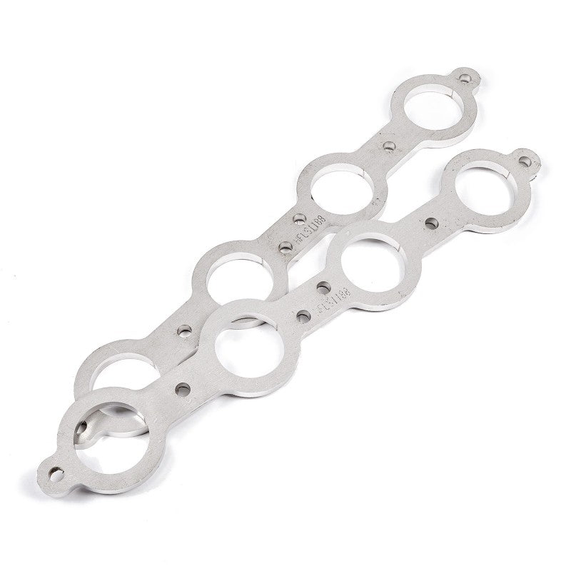 Stainless Works Chevrolet LS1/LS6 Round Port Header 304SS Exhaust Flanges 2in Primaries HFLS1200 HFLS1200 Photo - Primary