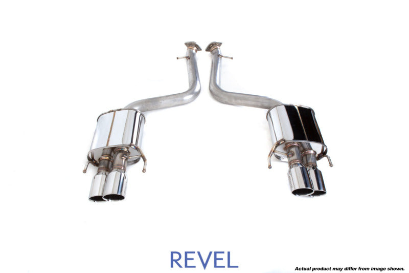 Revel Medallion Touring-S Catback Exhaust - Dual Muffler / Quad Tip / Rear Section 15-16 Lexus RC F T70180AR