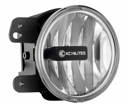 KC HiLiTES 07-09 Jeep JK Gravity G4 LED Light 10w SAE/ECE Clear Fog Beam (Single) 1494 1494 Photo - Primary