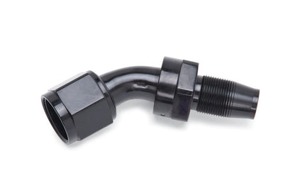 Russell -10 An Hose End Without Socket 45 Degree Polished & Black Anodized 615113 Photo - Primary