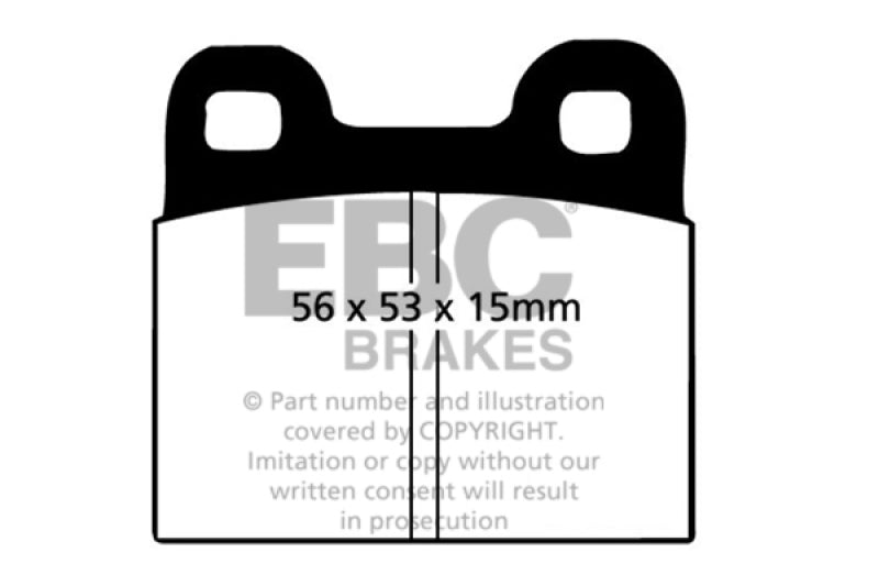 EBC Disc Brake Pad Set DP3105C Photo - Primary