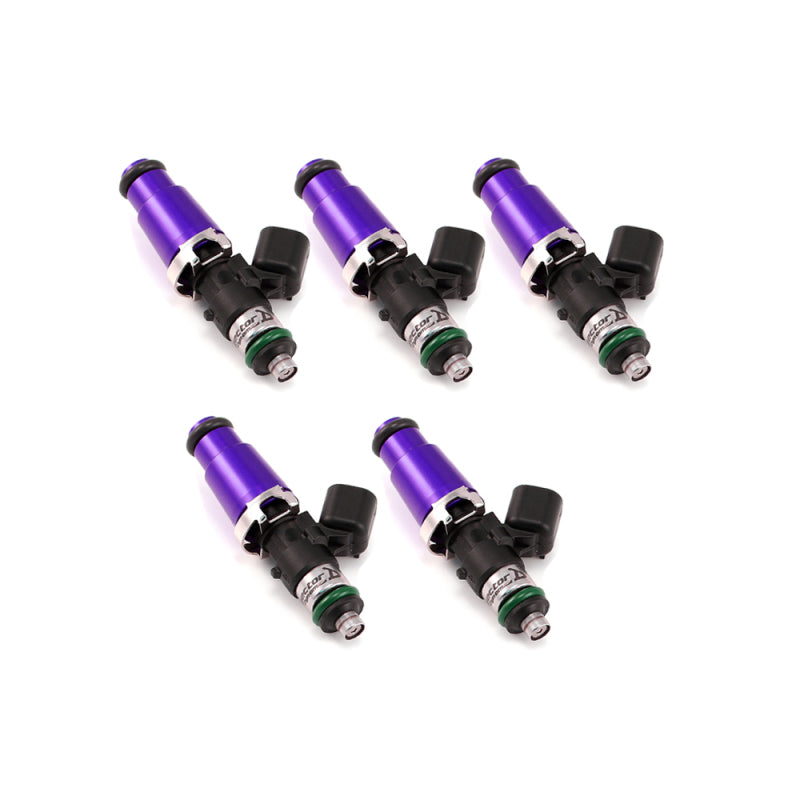 Injector Dynamics 1700cc Injectors - 60mm Length - 14mm Purple Top - 14mm Lower O-Ring (Set of 5) 1700.60.14.14.5 1700.60.14.14.5 Photo - Primary
