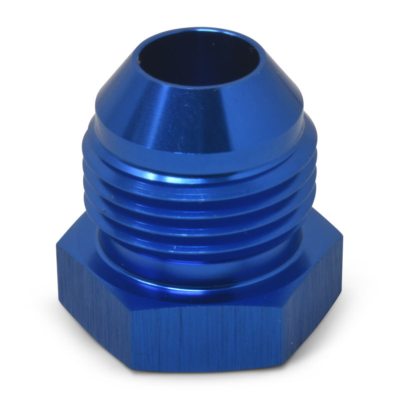 Russell -10 AN Flare Plug Adapter - Blue Finish 660210 Photo - out of package