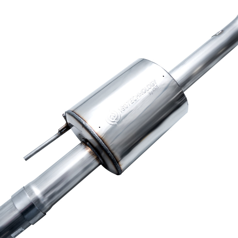 AWE Tuning 2021+ Ford F-150 Tremor (w/ Bumper Cutouts) 0FG Non-Resonated Catback -Diamond Black Tips 3020-33402 3020-33402 Photo - out of package