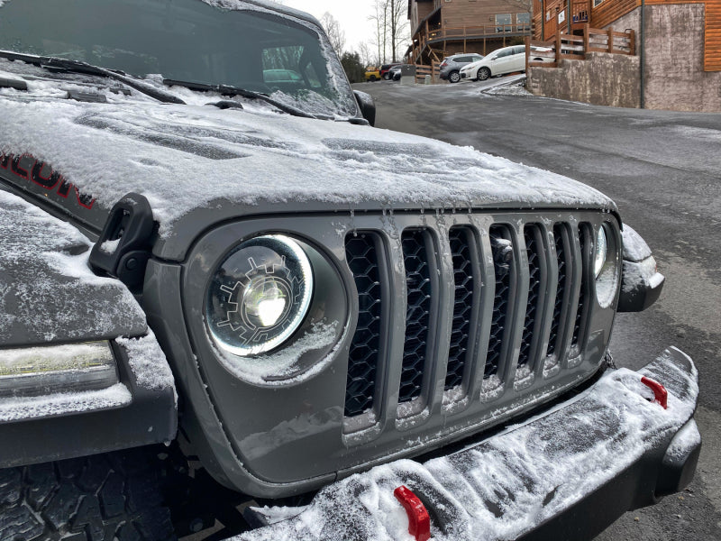 ORACLE Lighting 18-22 Jeep Wrangler JL / 20-22 Jeep Gladiator JT Oculus Bi-LED Projector Headlights 5839-111 5839-111 Photo - Mounted