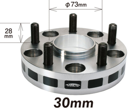 Project Kics 30mm Thick 12x1.25 5-139.7 4WD Wide Tread Spacers W5330W3WTS W5330W3WTS User 1