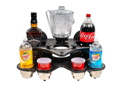 SeaSucker Double Decker Party Barge Portable Bar - Black MC5348B MC5348B User 1