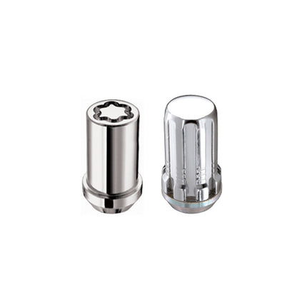 McGard SplineDrive Tuner 5 Lug Install Kit w/Locks & Tool (Cone) 1/2-20 / 13/16 Hex - Chrome 65540 65540 Photo - Primary