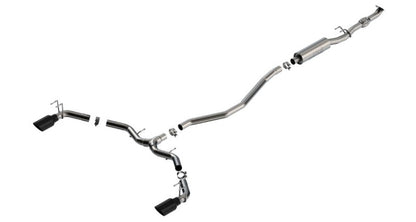 Borla 2023 Integra/22-23 Civic Si 1.5L 4 CYL. MT FWD 4DR 2.50in S-Type Catback Exhaust Black Chrome 140922BC 140922BC User 1