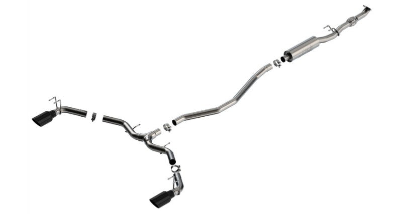 Borla 2023 Integra/22-23 Civic Si 1.5L 4 CYL. MT FWD 4DR 2.50in S-Type Catback Exhaust Black Chrome 140922BC 140922BC User 1