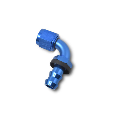 Russell -10 AN 90° Twist-Lok Hose End - Blue 624180 Photo - out of package