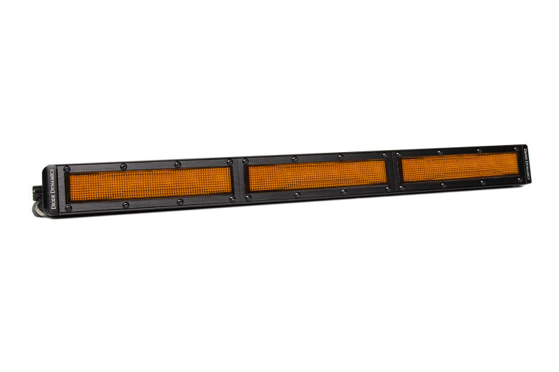 Diode Dynamics 18 In LED Light Bar Single Row Straight - Amber Flood Each Stage Series DD6042 DD6042 Photo - Primary