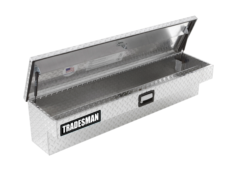 Tradesman Aluminum Side Bin Truck Tool Box (48in.) - Brite 9748