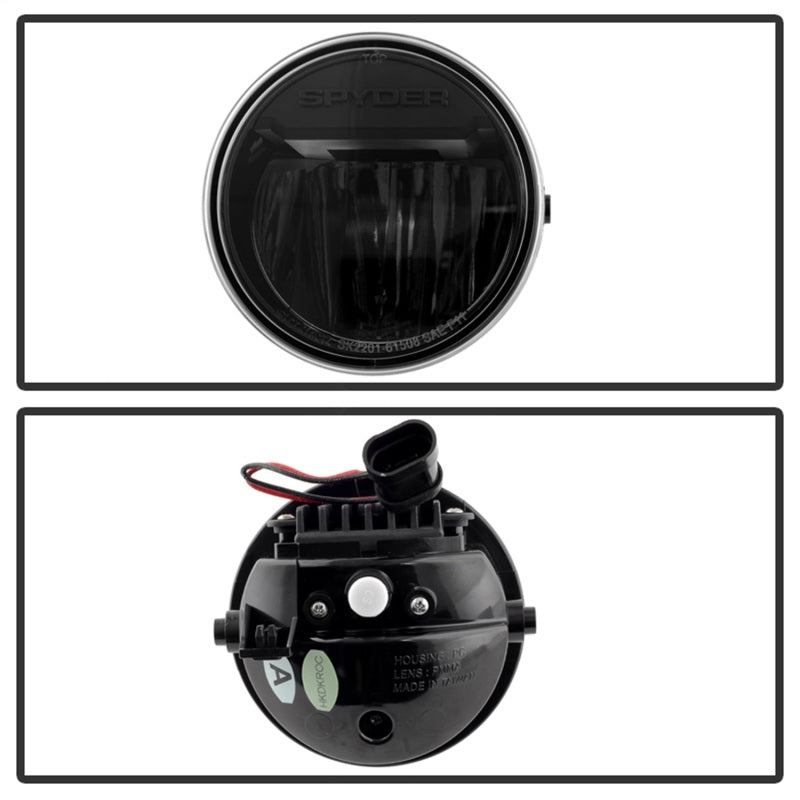 Spyder Ford F150 09-14 LED Fog Lights Black FL-YD-FF15009-LED-BK 5081070 5081070 Photo - Unmounted