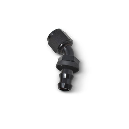 Russell -10 AN 45° Twist-Lok Hose End - Black 624103 Photo - out of package