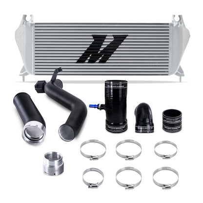 Mishimoto 19+ Ford Ranger 2.3L EcoBoost Intercooler Kit - Silver + MWBK Pipes MMINT-RGR-19KSLBK MMINT-RGR-19KSLBK Photo - Primary