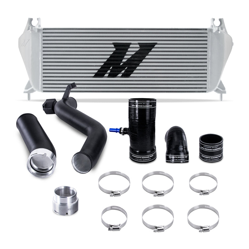 Mishimoto 19+ Ford Ranger 2.3L EcoBoost Intercooler Kit - Silver + MWBK Pipes MMINT-RGR-19KSLBK MMINT-RGR-19KSLBK Photo - Primary