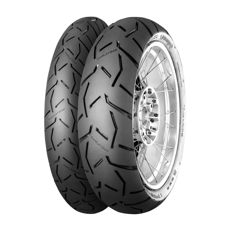 Continental Tire Continental ContiTrailAttack 3 Rear Tire - 150/70 R17 M/C 69V TL 02445330000 02445330000 User 1