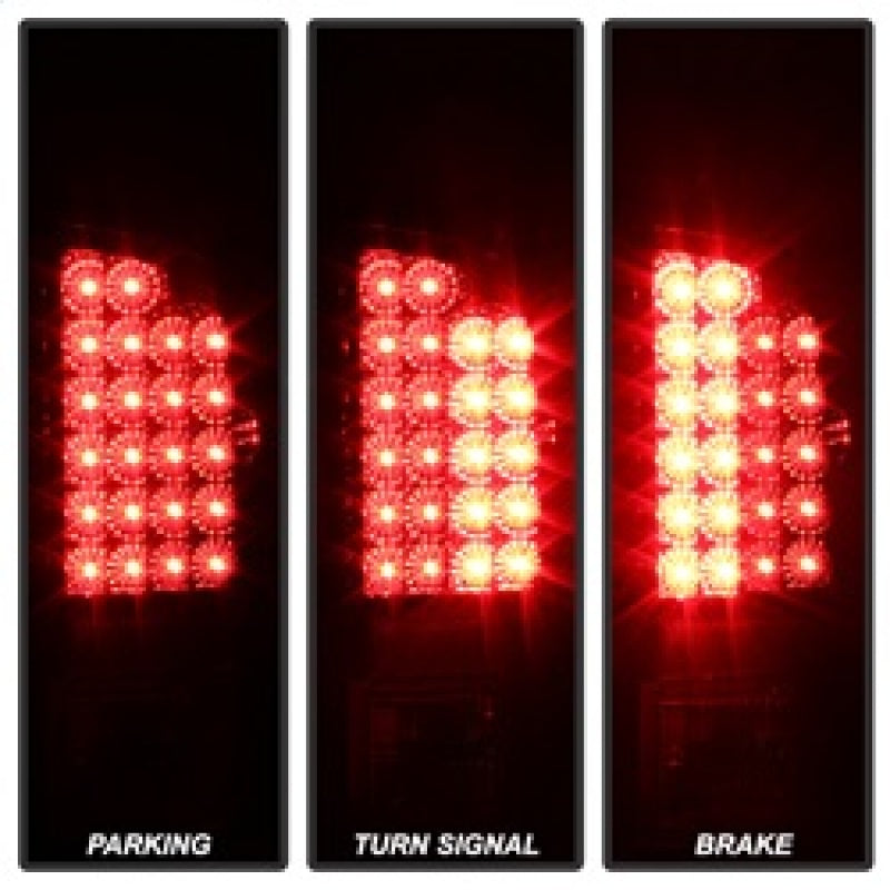 SPYDER Xtune Dodge Ram 02-06 1500 / Ram 2500/3500 03-06 LED Tail Light Red Clear ALT-JH-DR02-LED-RC 5072993 5072993 Photo - Unmounted