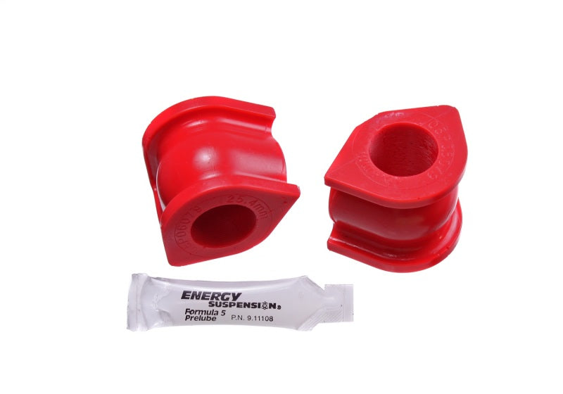 Energy Suspension Sway Bar Bushing Set Red Front Bar Dia. 25.4mm 16.5151R Photo - Primary