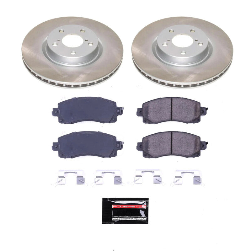 PowerStop Power Stop 17-22 Subaru Impreza Front Semi-Coated Rotor Kit SC7891 SC7891 Photo - Primary