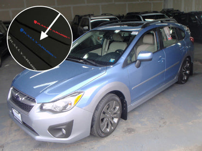 Rally Armor 2012+ Impreza 4D/5D Mud flap Blue logo MF22-UR-BLK/BL User 1