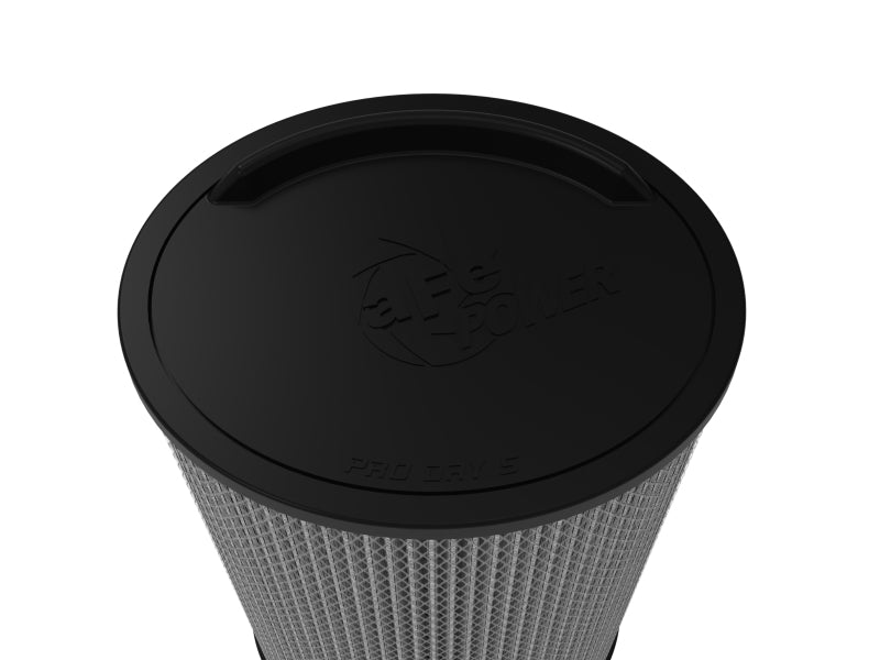 aFe Magnum FLOW Pro DRY S Air Filter (6.75x5)in F x (9.25x7.5)in B x (7.75x6)in T x 18in H 24-90202D 24-90202D Photo - Close Up