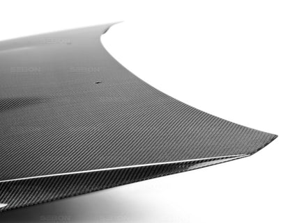 Seibon Carbon Fiber Hood For 2008-2014 Subaru WRX/STi HD0809SBIMP-OE Photo - Primary