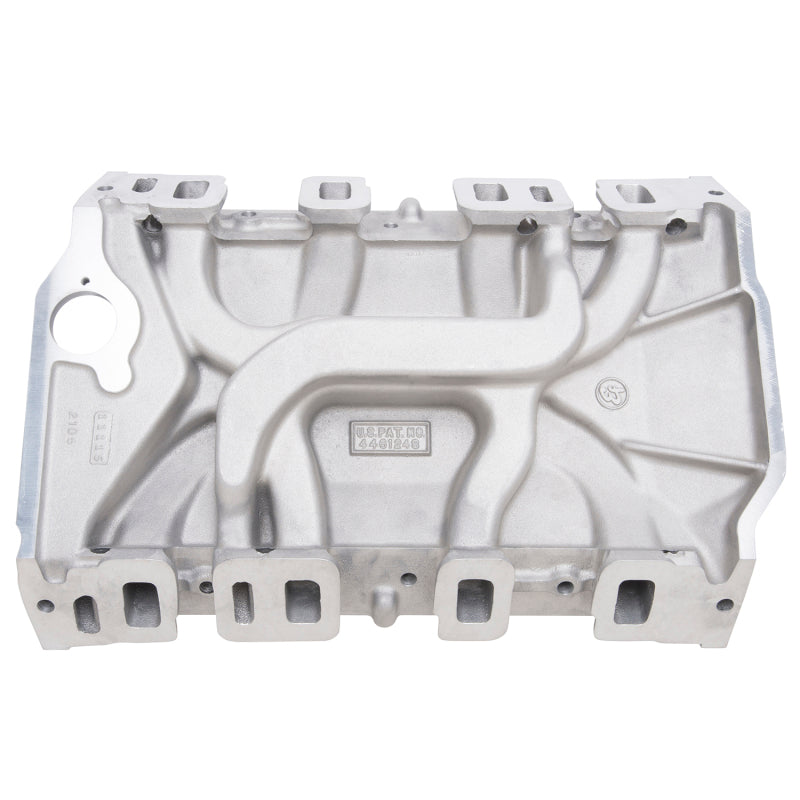 Edelbrock Performer 390 w/o EGR Polished Manifold 21051 Photo - out of package