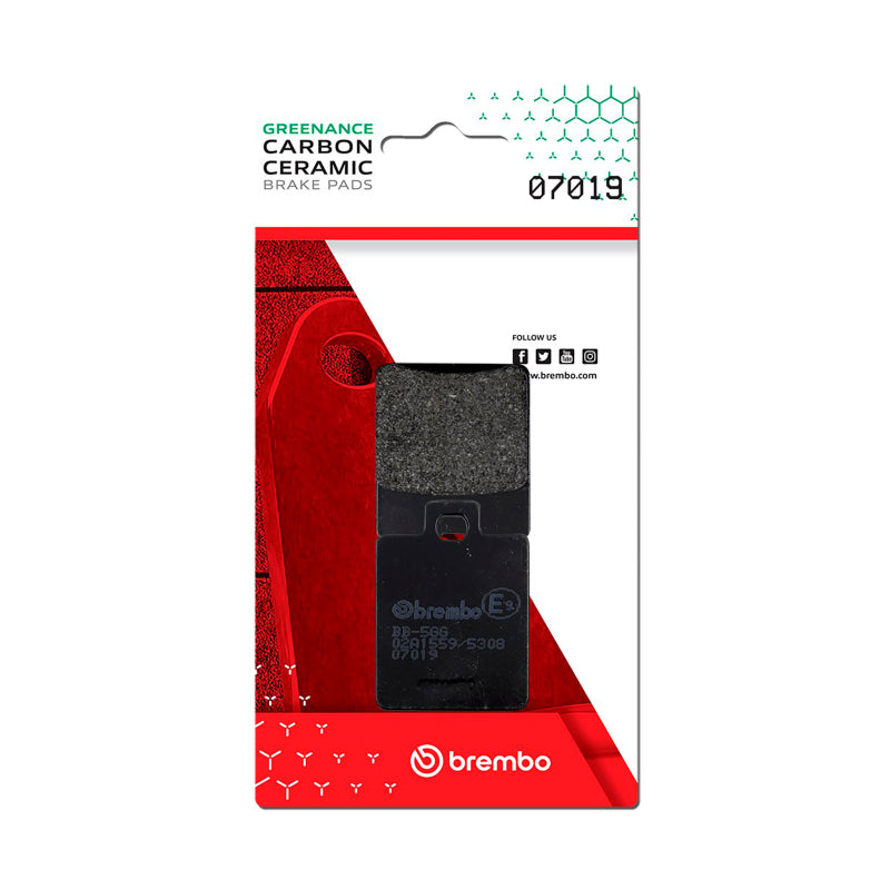 Brembo OE Piaggio Zip Carbon Ceramic Brake Pad - Front 07019 07019 User 1