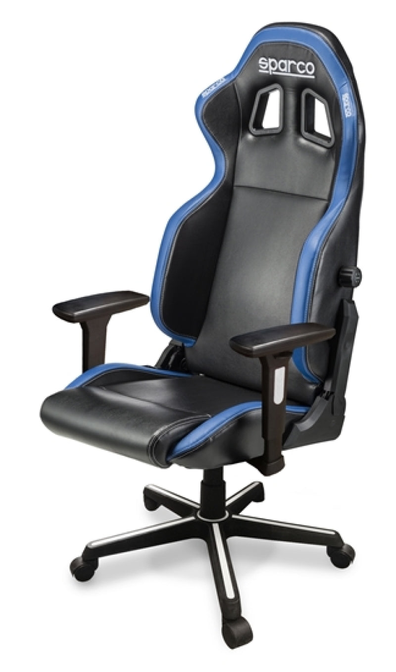 SPARCO Game Chair ICON BLK/BLU 00998NRAZ 00998NRAZ Photo - Primary