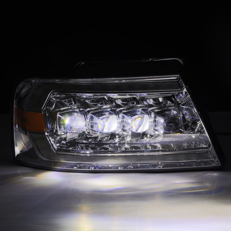 AlphaRex 04-08 Ford F150 / 06-08 Lincoln Mark LT NOVA LED Proj Headlights Chrome w/Activ Light/Seq 880129 880129 User 4