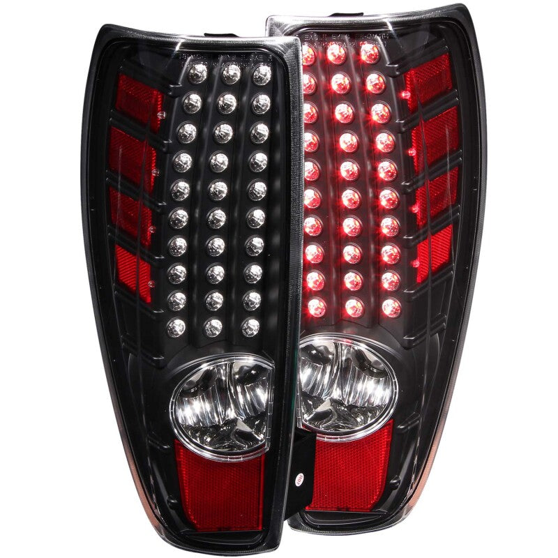 Anzo 2004-2012 Chevrolet Colorado LED Tail lights Black 311136 Photo - Primary