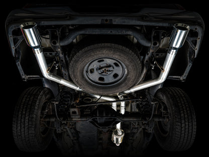 AWE Tuning 09-18 RAM 1500 5.7L (w/o Cutout) 0FG Dual Rear Exit Cat-Back Exhaust - Chrome Silver Tips 3015-32101 3015-32101 Photo - Mounted