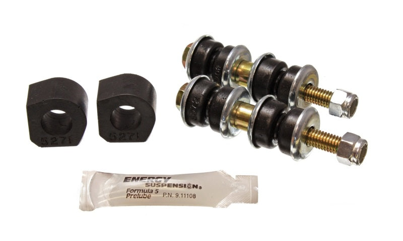Energy Suspension Sway Bar Bushing Set Black Honda Civic Base 1984-1987 16.5101G Photo - Primary