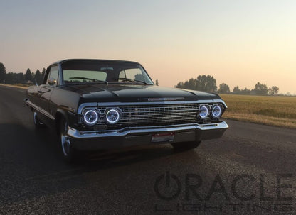 ORACLE Lighting Oracle Pre-Installed Lights 5.75 IN. Sealed Beam - ColorSHIFT Halo 6904-333 6904-333 Photo - lifestyle view