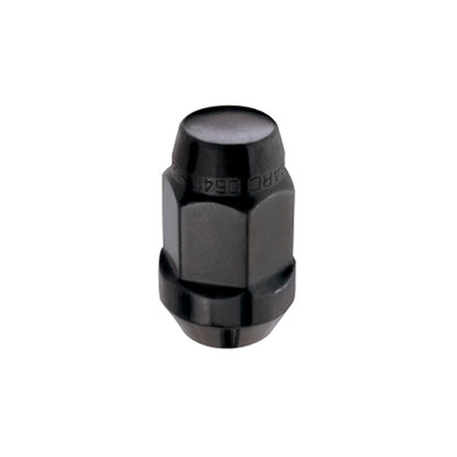McGard Hex Lug Nut (Cone Seat Bulge Style) 1/2-20 / 3/4 Hex / 1.45in. Length (Box of 144) - Black 69429 69429 Photo - Primary