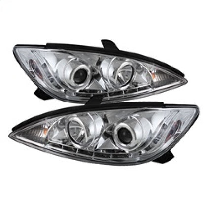 Spyder Toyota Camry 02-06 Projector Headlights DRL Chrome High H1 Low H1 PRO-YD-TCAM02-DRL-C 5042781 5042781 Photo - Primary