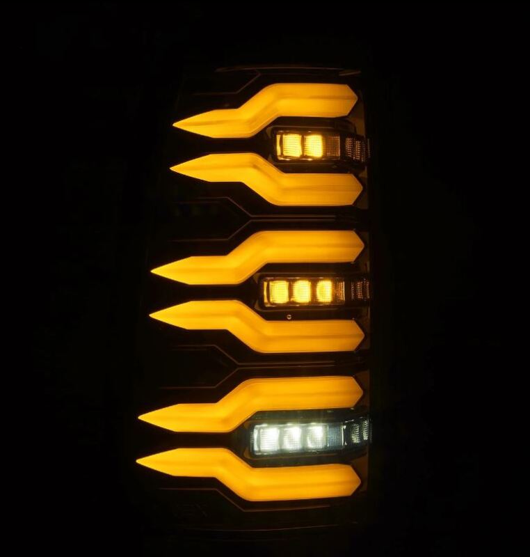 AlphaRex 99-06 Chevrolet Silverado/99-06 GMC Sierra LUXX-Series LED Tail Lights - Black 620006 620006 User 6