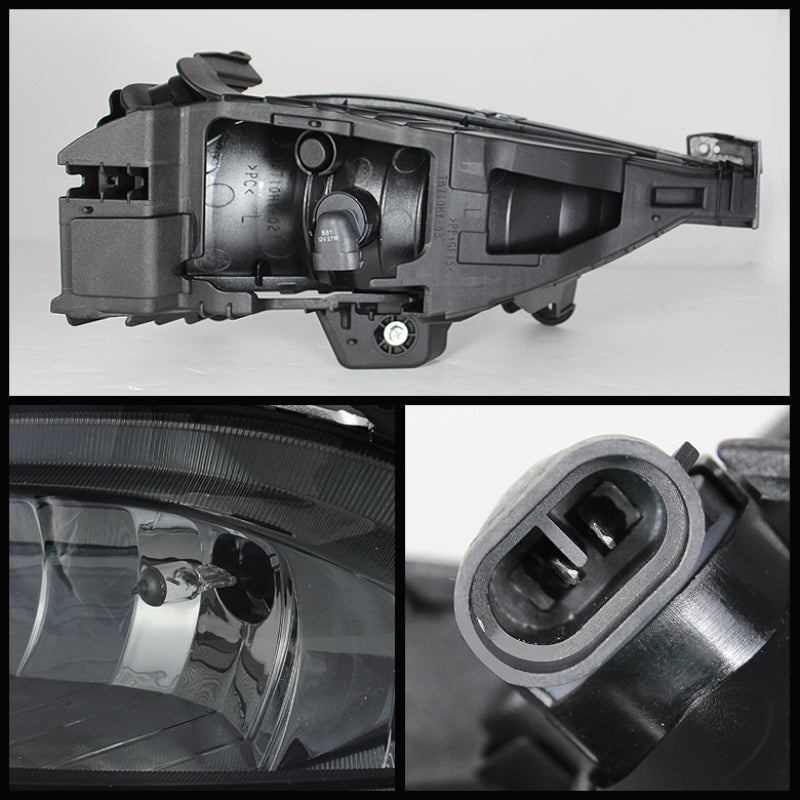 Spyder Hyundai Sonata 2011-2012 OE Style Fog Lights W/Switch Smoke FL-HYS2011-SM 5071675 5071675 User 1