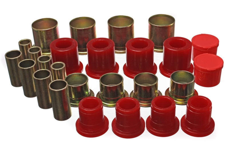 Energy Suspension Control Arm Bushing Set Red Chevrolet Blazer All 1973-1991 3.3161R Photo - Primary