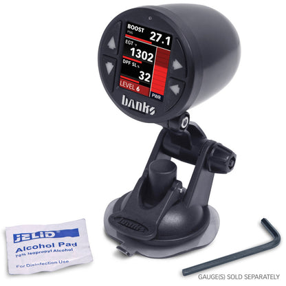 Banks Power 52mm Single Gauge Pod Kit W/ Sticky Base 63341 Photo - Close Up