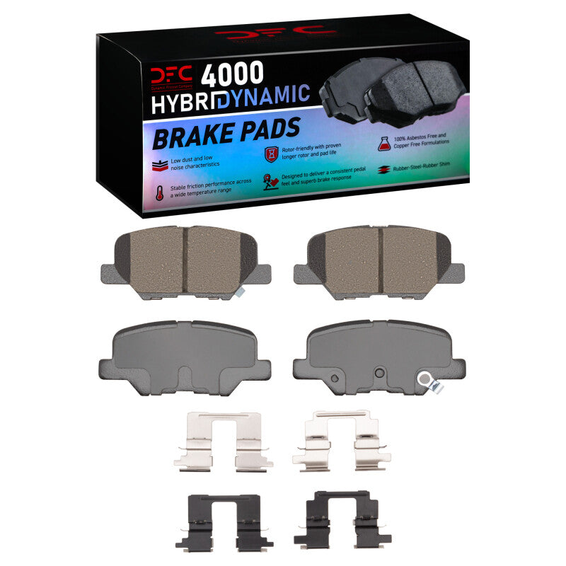DFC DFC 4000 HybriDynamic Brake Pads Brakes, Rotors & Pads Brake Pads - OE main image