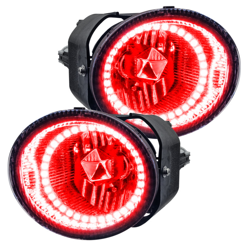ORACLE Lighting 01-02 Nissan Frontier Pre-Assembled LED Halo Fog Lights -Red 8904-003