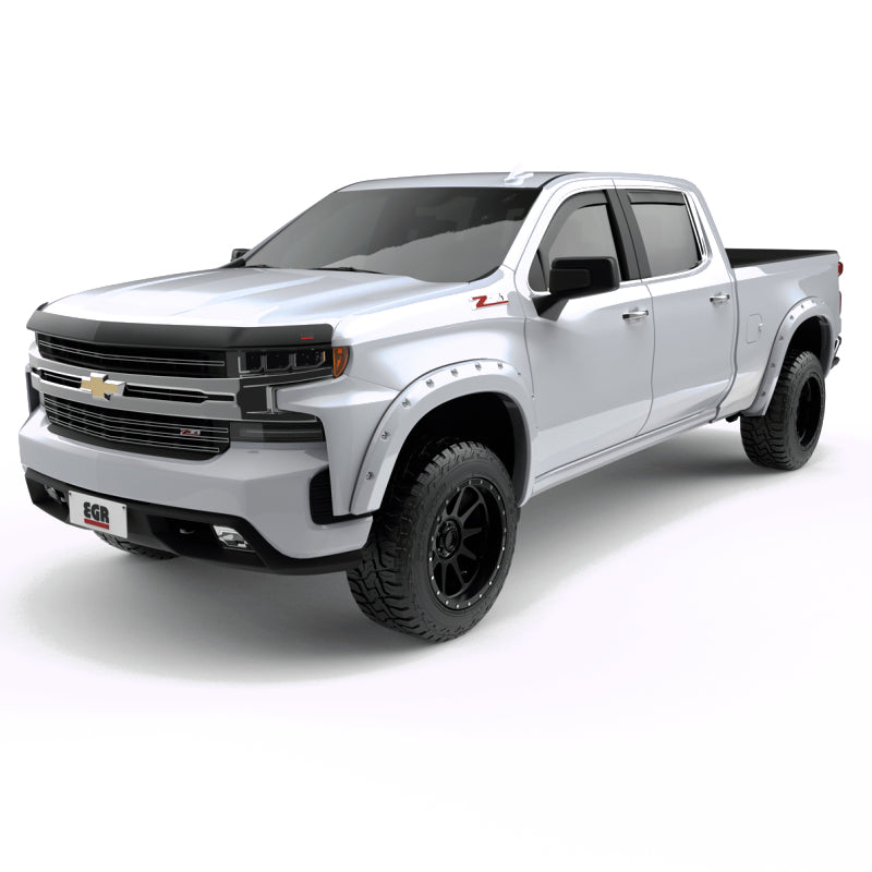 EGR 19-22 Chevrolet Silverado 1500 Summit White Traditional Bolt-On Look Fender Flares Set Of 4 791694-GAZ 791694-GAZ Photo - Primary